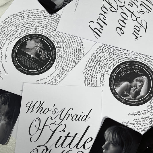 I Can Do It With A Broken Heart (TV) TTPD Album *A3 print