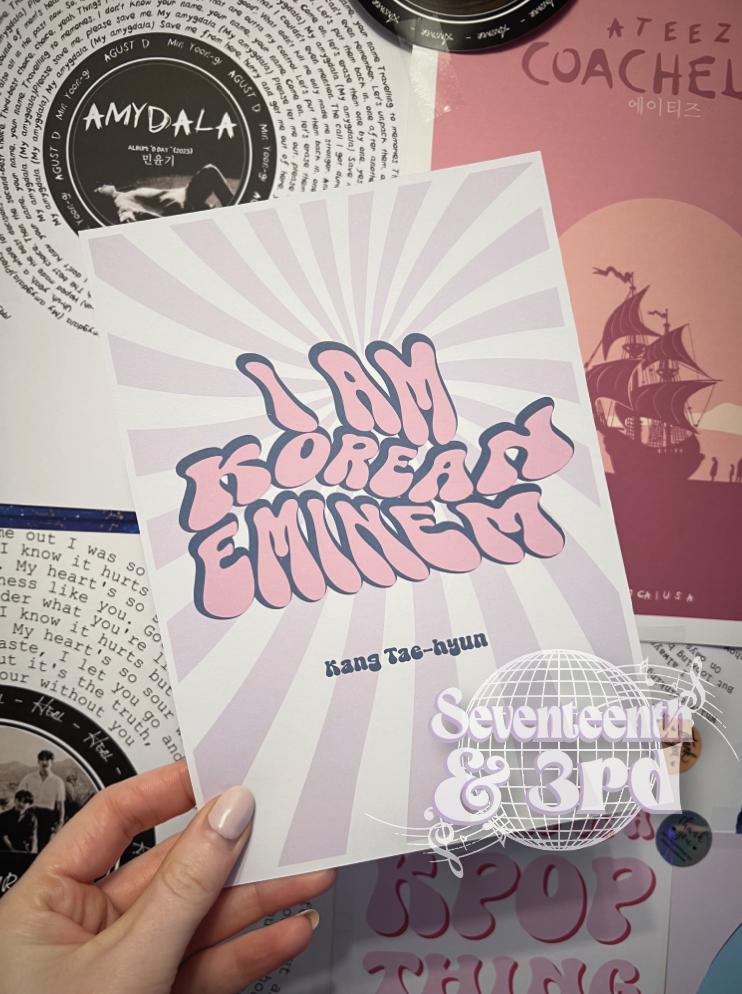 Tomorrow X Together "Once Said" fun Prints ||TXT funny Quote Inspired Print || Kpop Poster