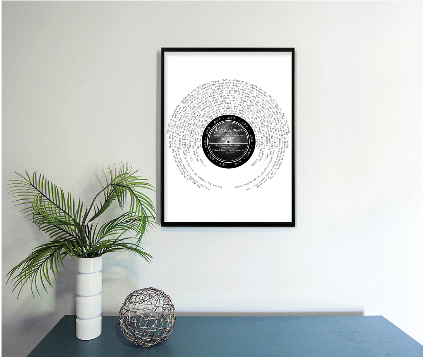BTS "Mikrokosmos" Print 소우주