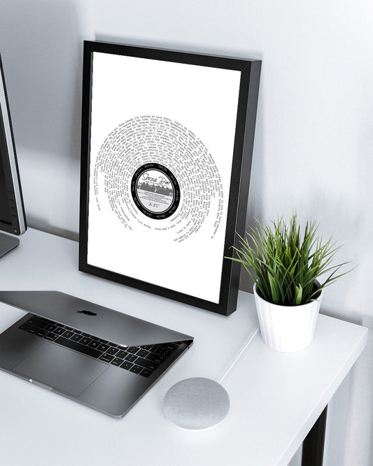 BTS "SPRING DAY" full lyric Print