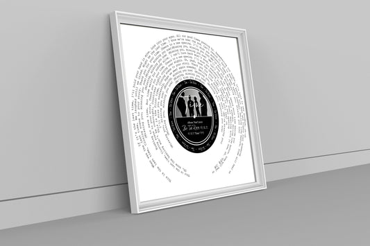 The Rose (더로즈) "Time" Song Lyric Print