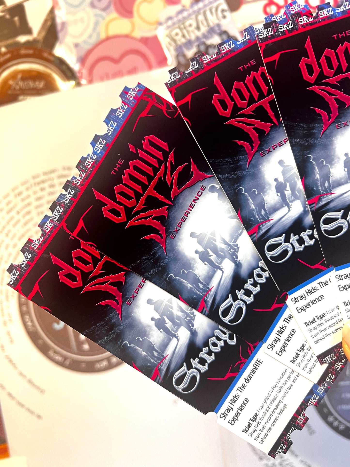 dominATE Experience cinema souvenir Ticket