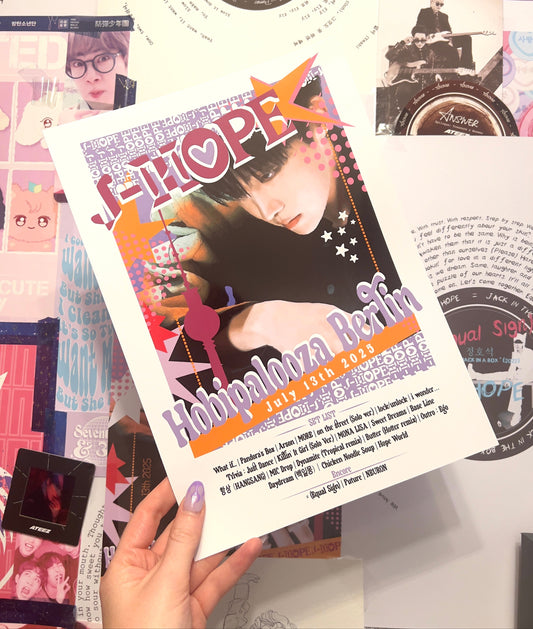 Hobipalooza Berlin Set List Poster