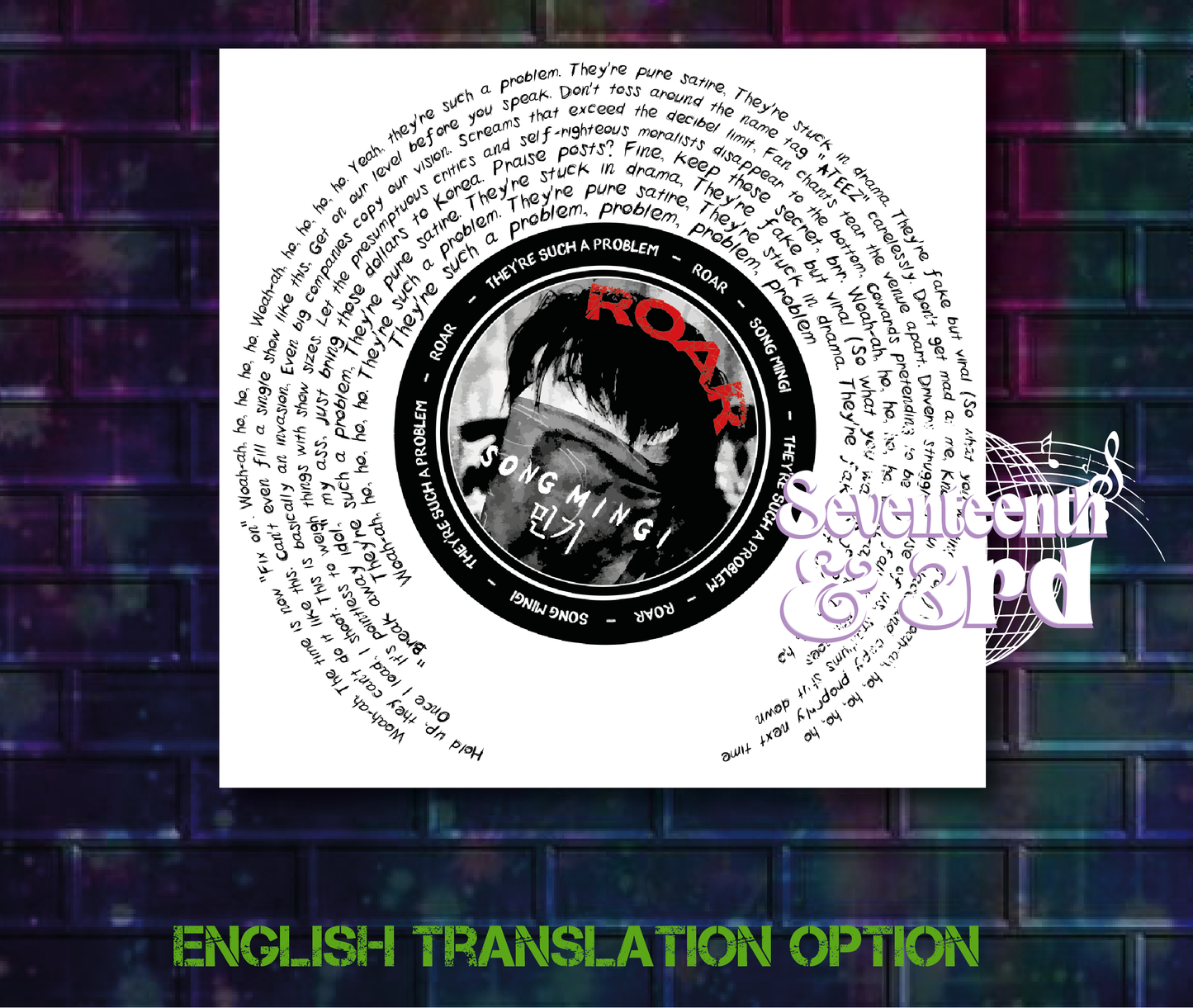 "ROAR" by Song Mingi of ATEEZ