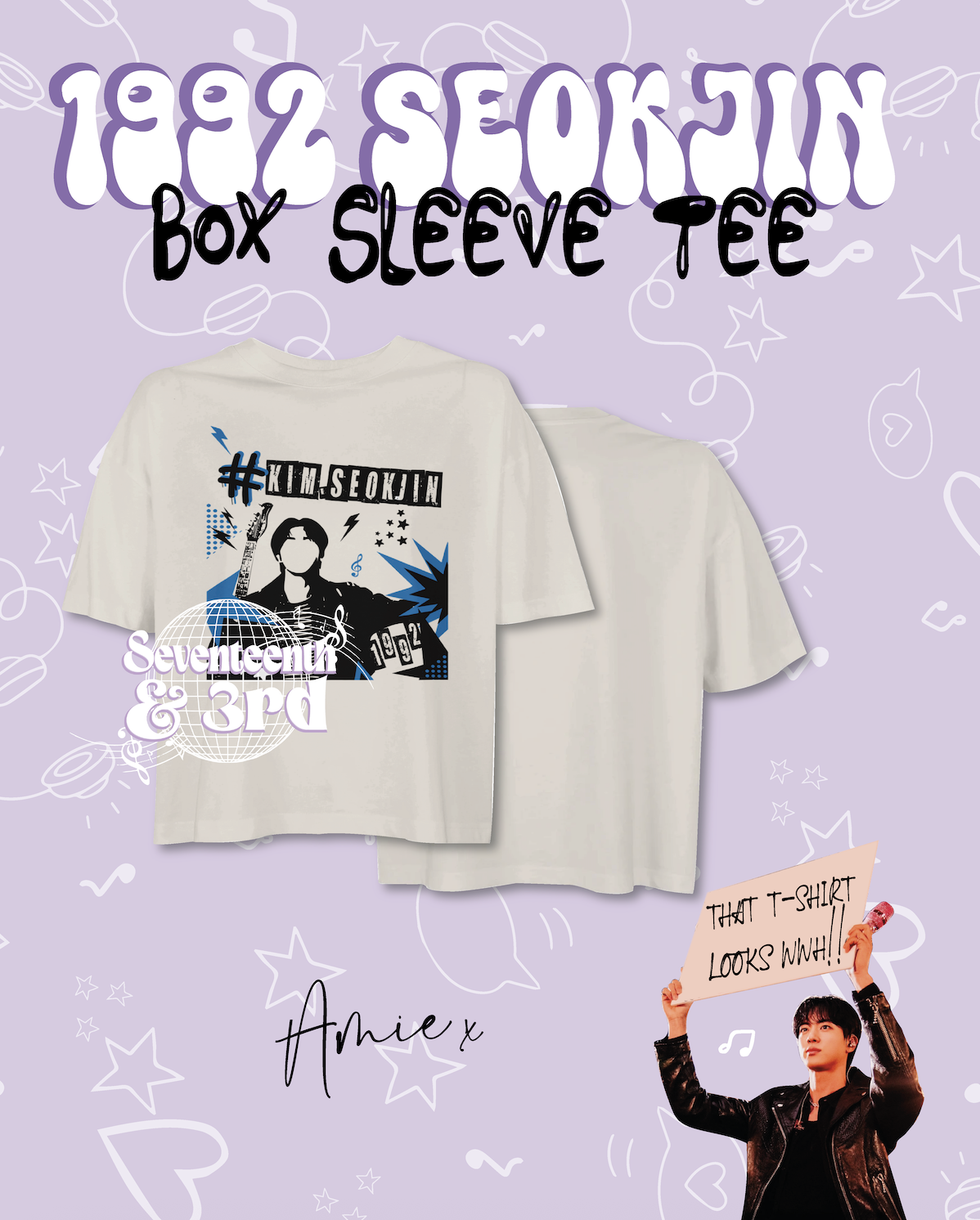 SEOKJIN 1992 vintage Style Tee