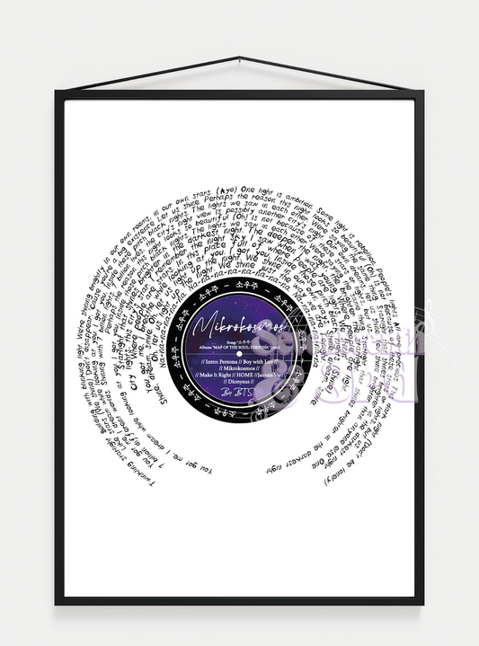 BTS "Mikrokosmos" Print 소우주