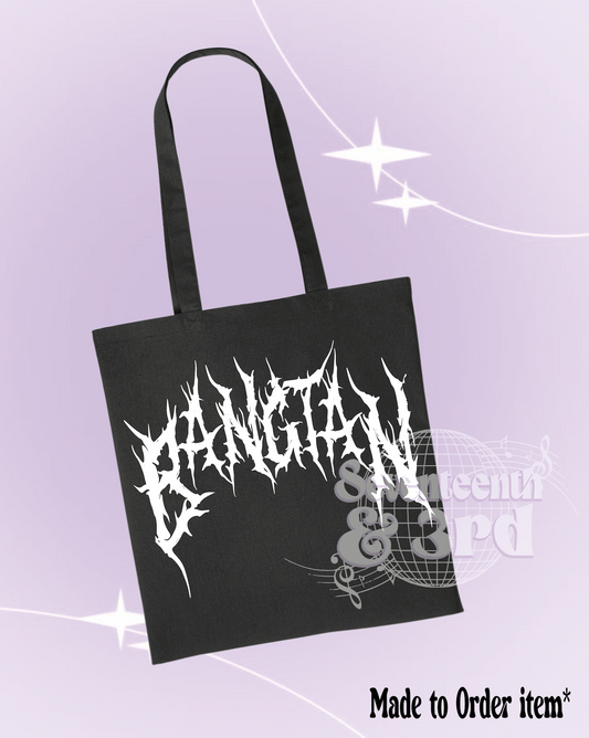 BTS inspired Rocker Tote Bags