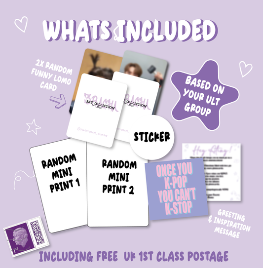 K-POP Secret Santa Letter Gift