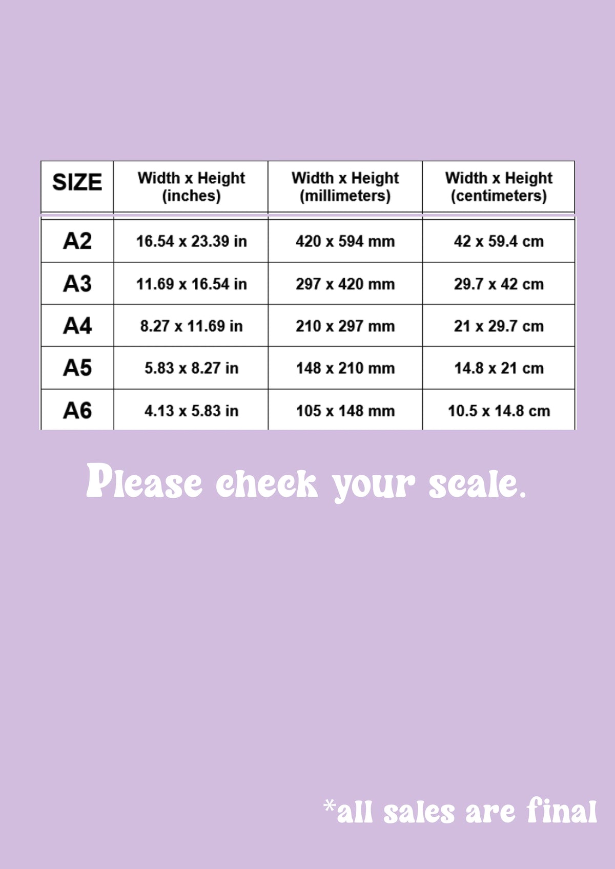 MATZ movie LARGE print 50x70 cm / 20x28″