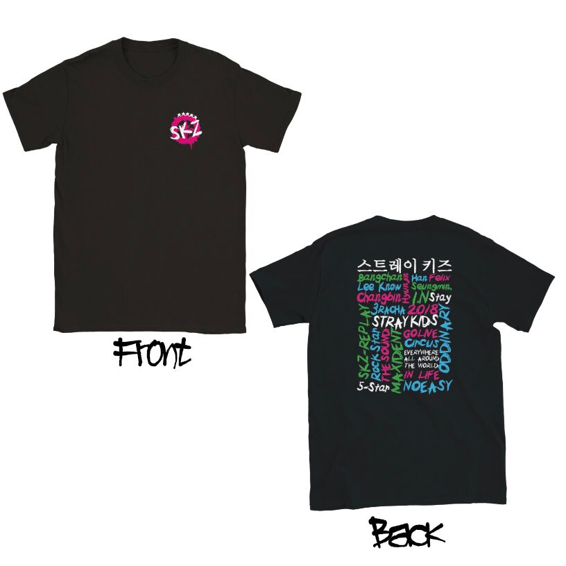 Stray Kids Scribble Printed Unisex T-Shirt