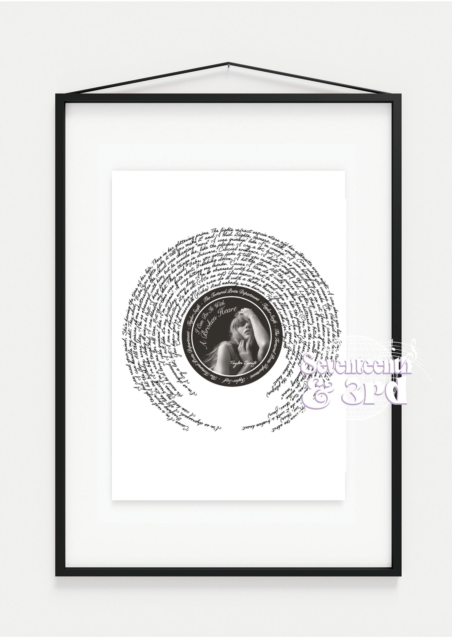 I Can Do It With A Broken Heart (TV) TTPD Album *A4 print