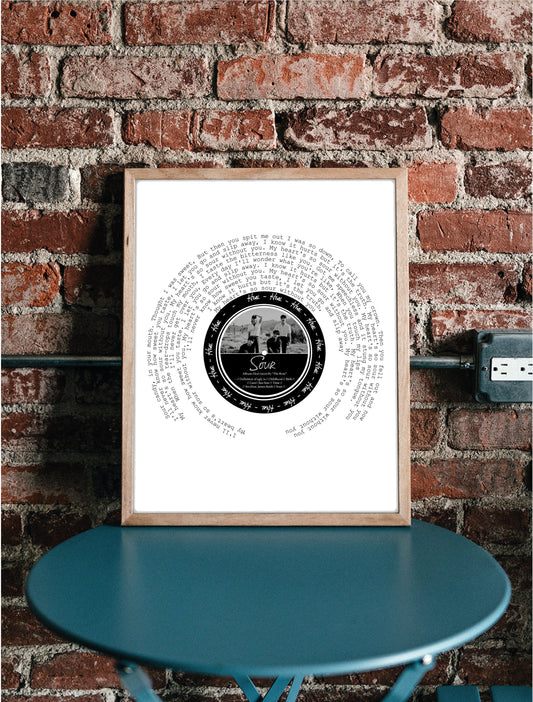 The Rose (더로즈) "SOUR" inspired Print