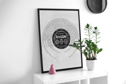 "Hooligan" BTS inspired lyric print