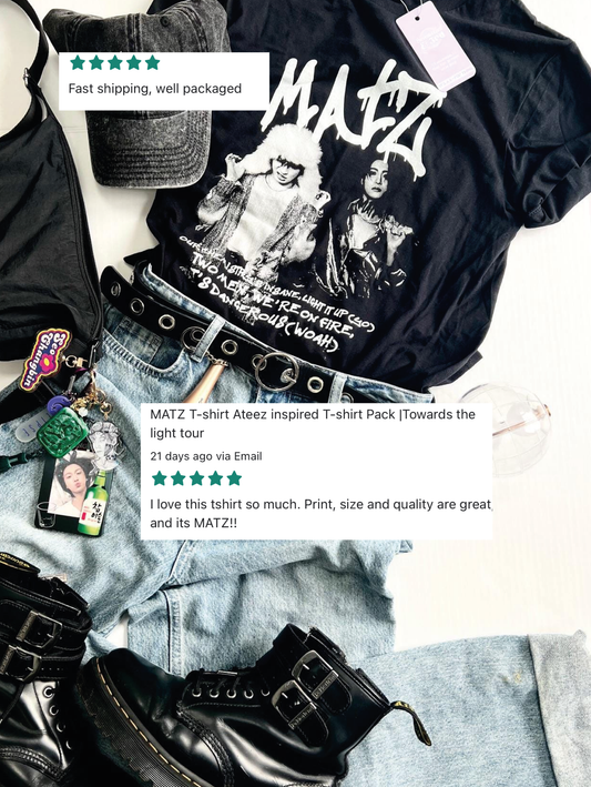 "MATZ" T-shirt Ateez inspired T-shirt