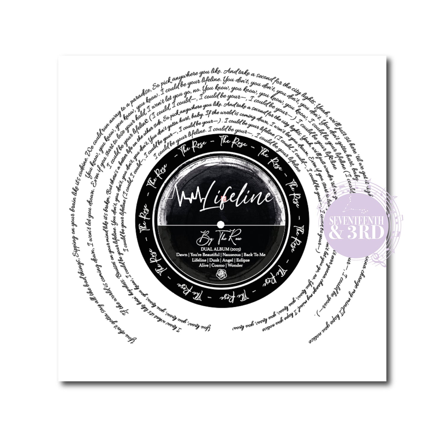 The Rose (더로즈) "Lifeline" poster