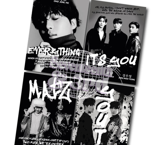 Ateez IT's You Poster Print