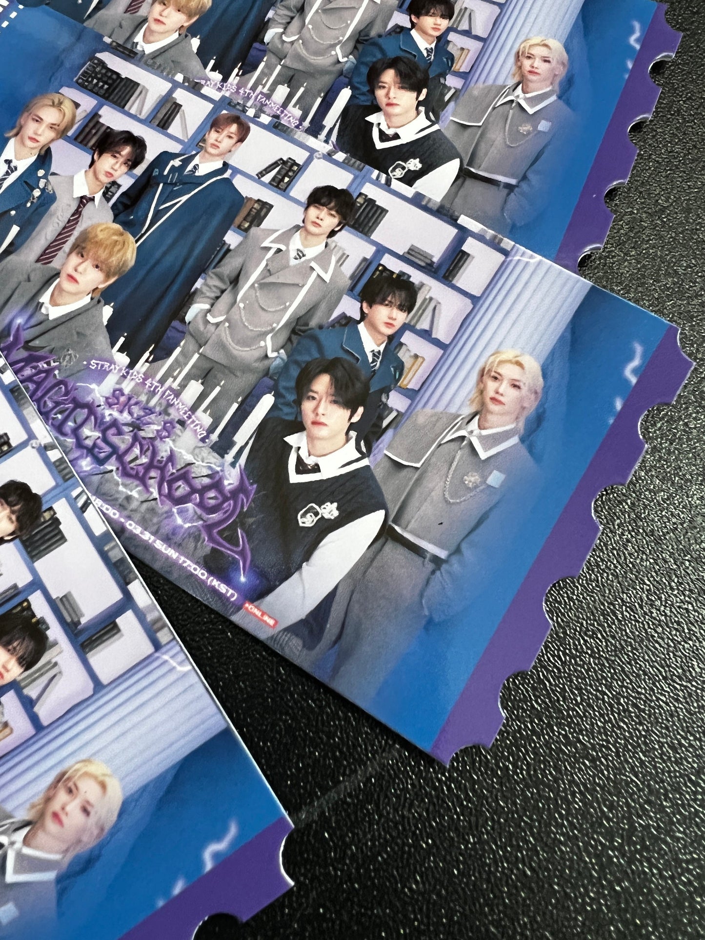 Stray Kids Fan Meeting Inspired Ticket souvenir
