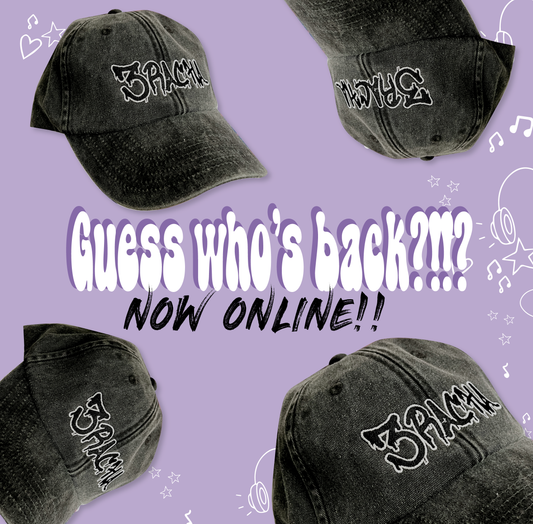 3RACHA Inspired Embroidery Cap *Preorder*