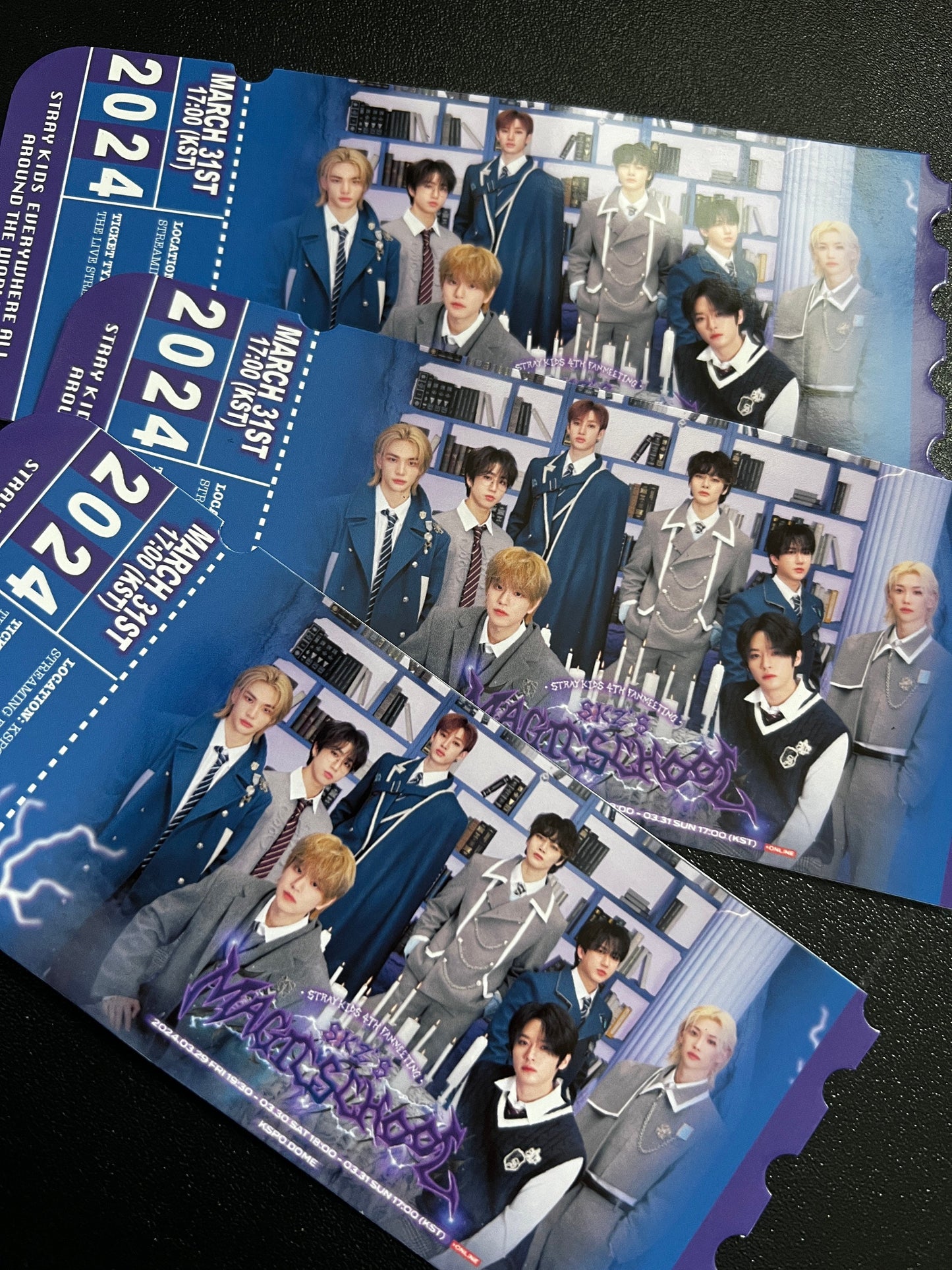Stray Kids Fan Meeting Inspired Ticket souvenir