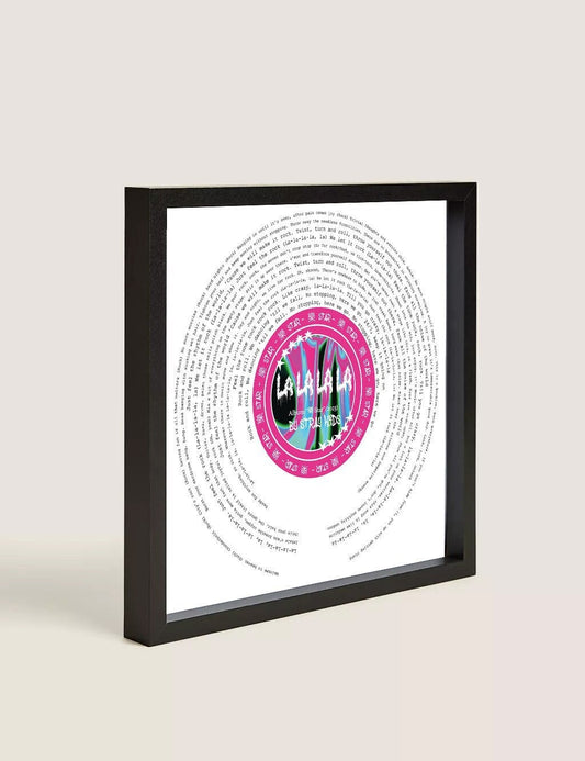 Stray Kids 樂-STAR "LALALALA" Lyric Wall Print || Rock Star Album || Megaverse || Full Song Lyrics