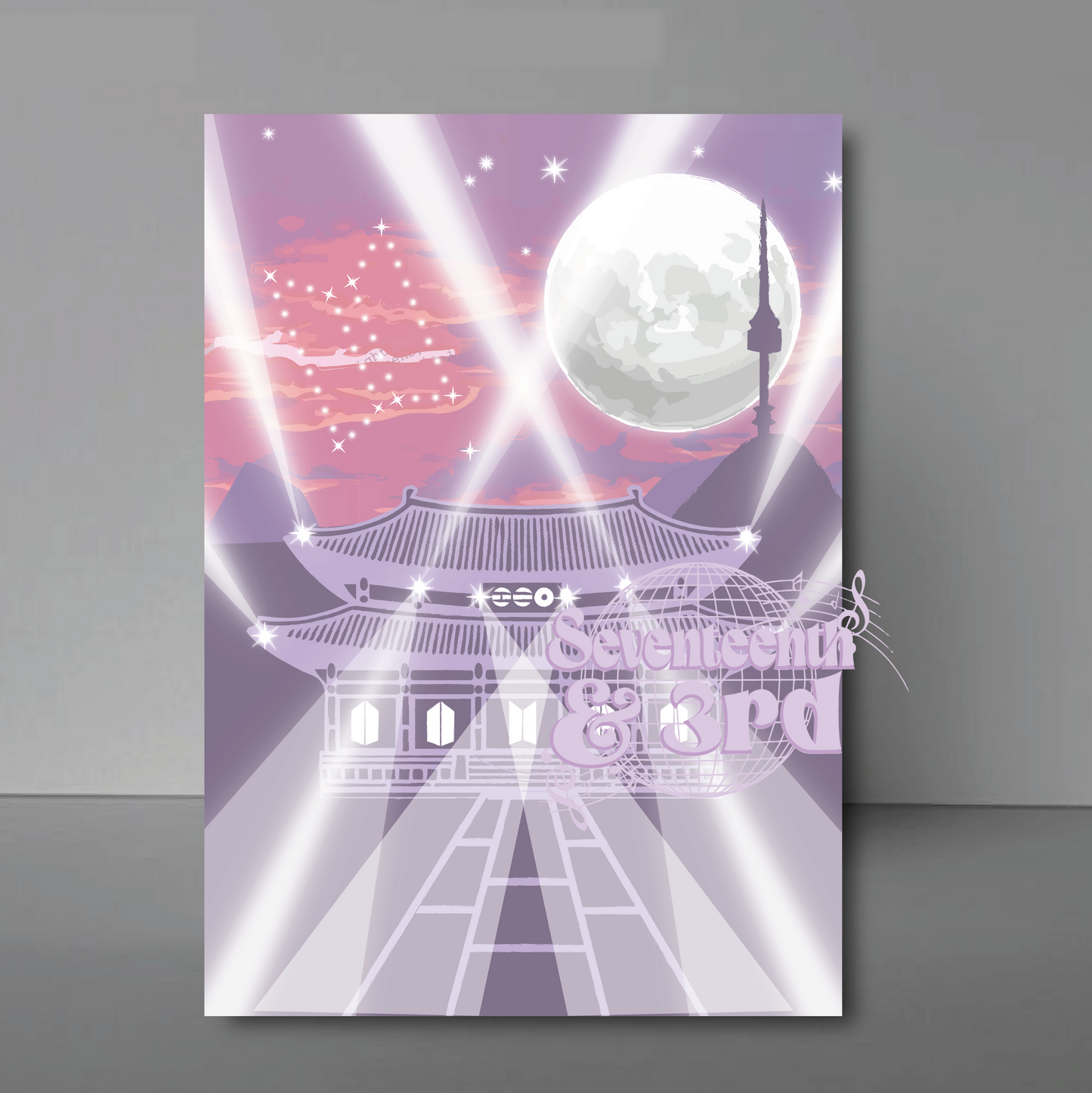 Arirang Tour Inspired Art print