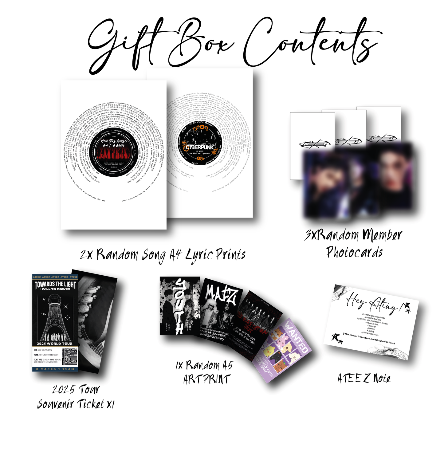 Ateez Mystery Gift Box