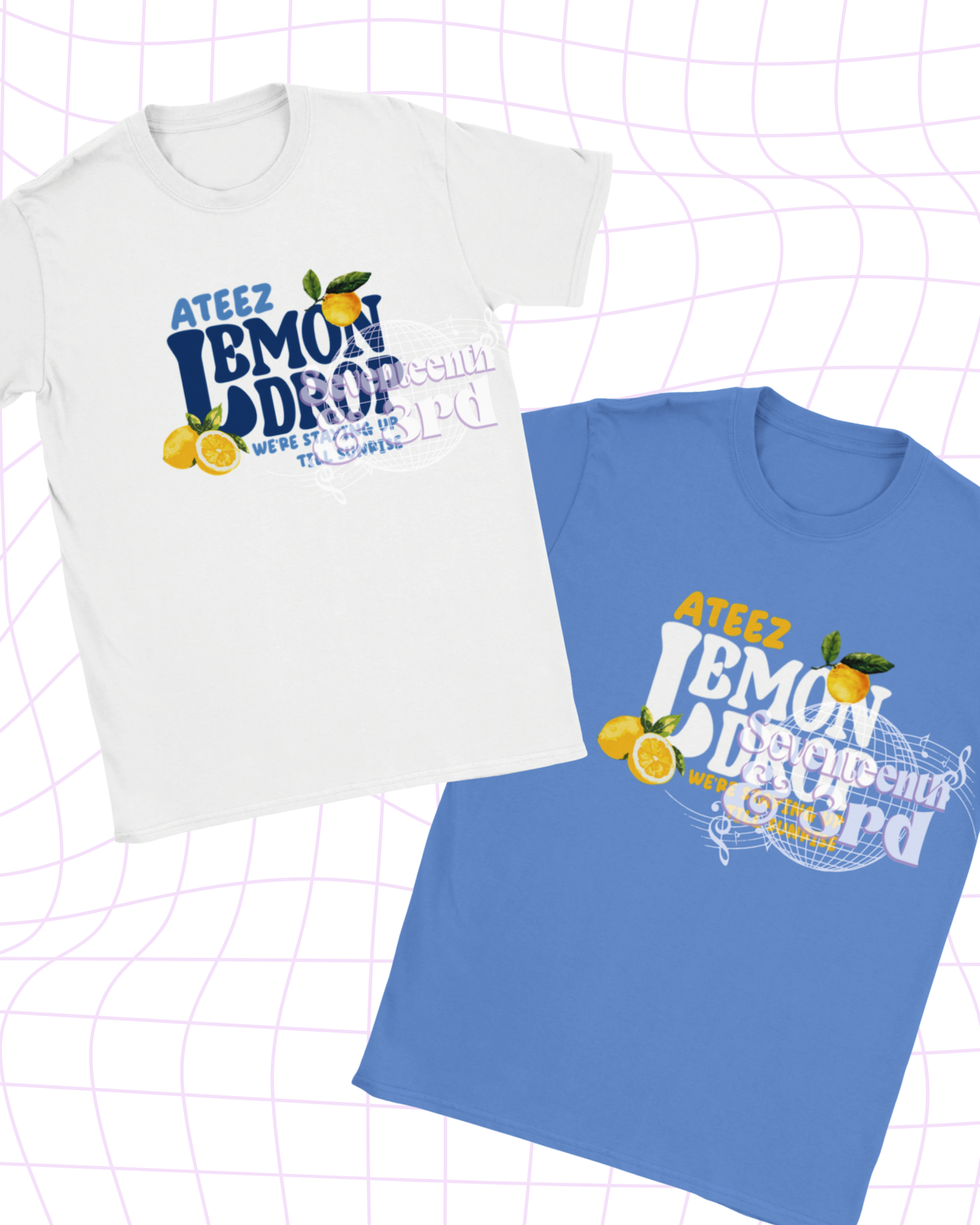"Lemon Drop" ATEEZ Summer T-shirt *Pre Order*