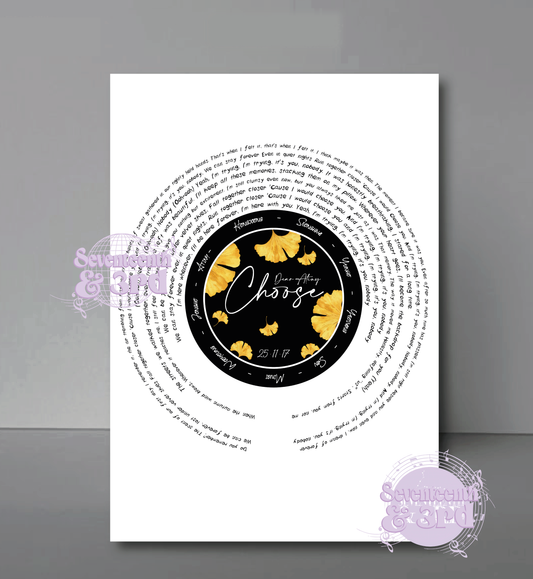 Ateez "Choose" Atiny gift Song Lyric