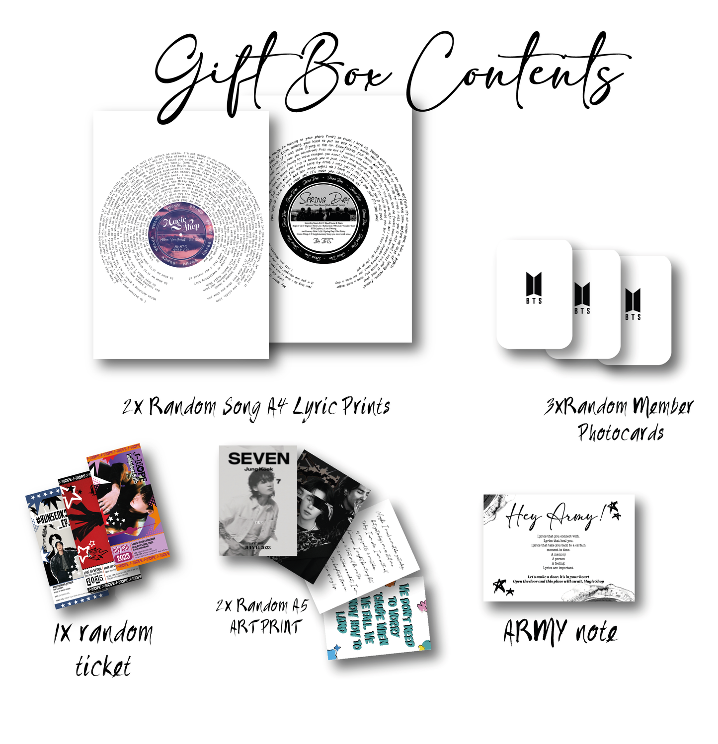 BTS Mystery Gift Box