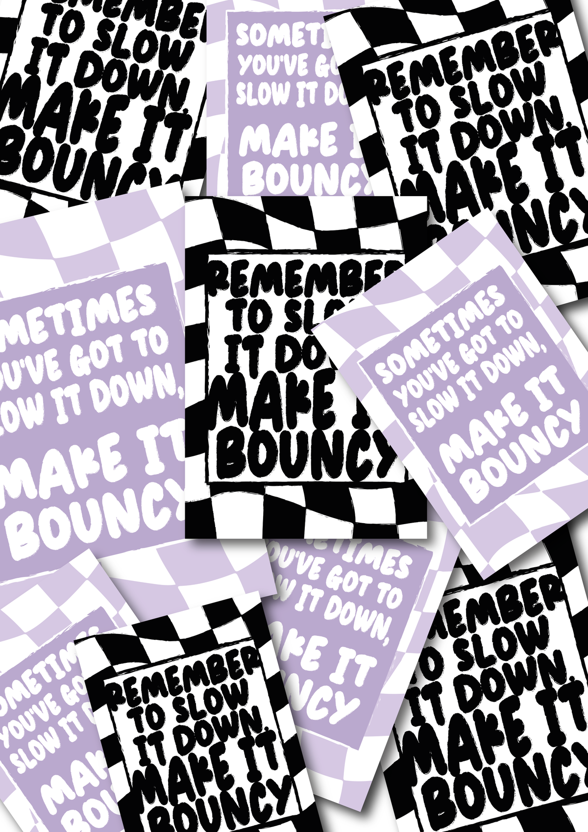 "Remember to be Bouncy"" Ateez inspired print *Printable Download*