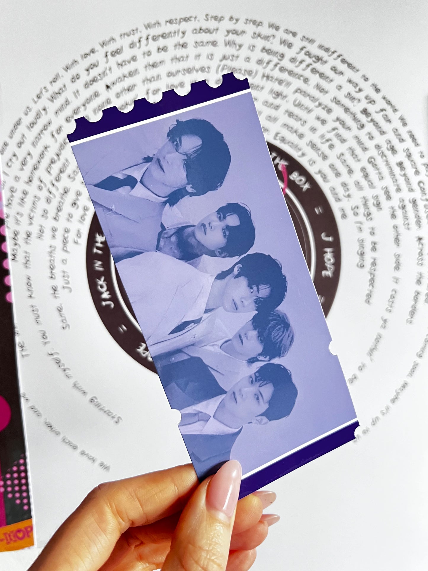 N.FLYING Inspired souvenir Ticket