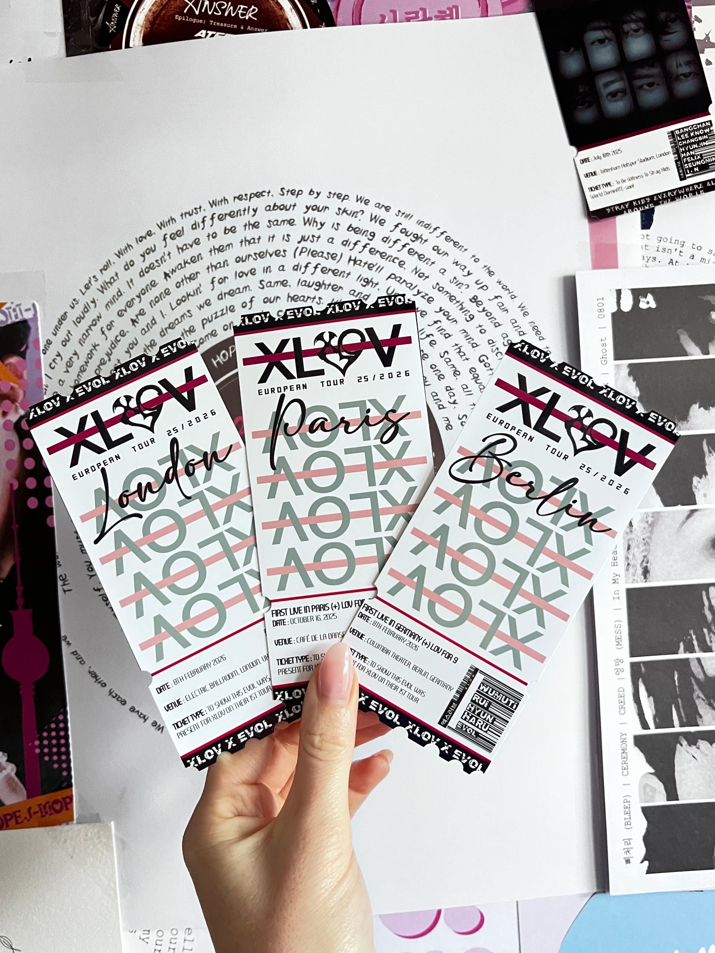 XLOV inspired Souvenir Ticket