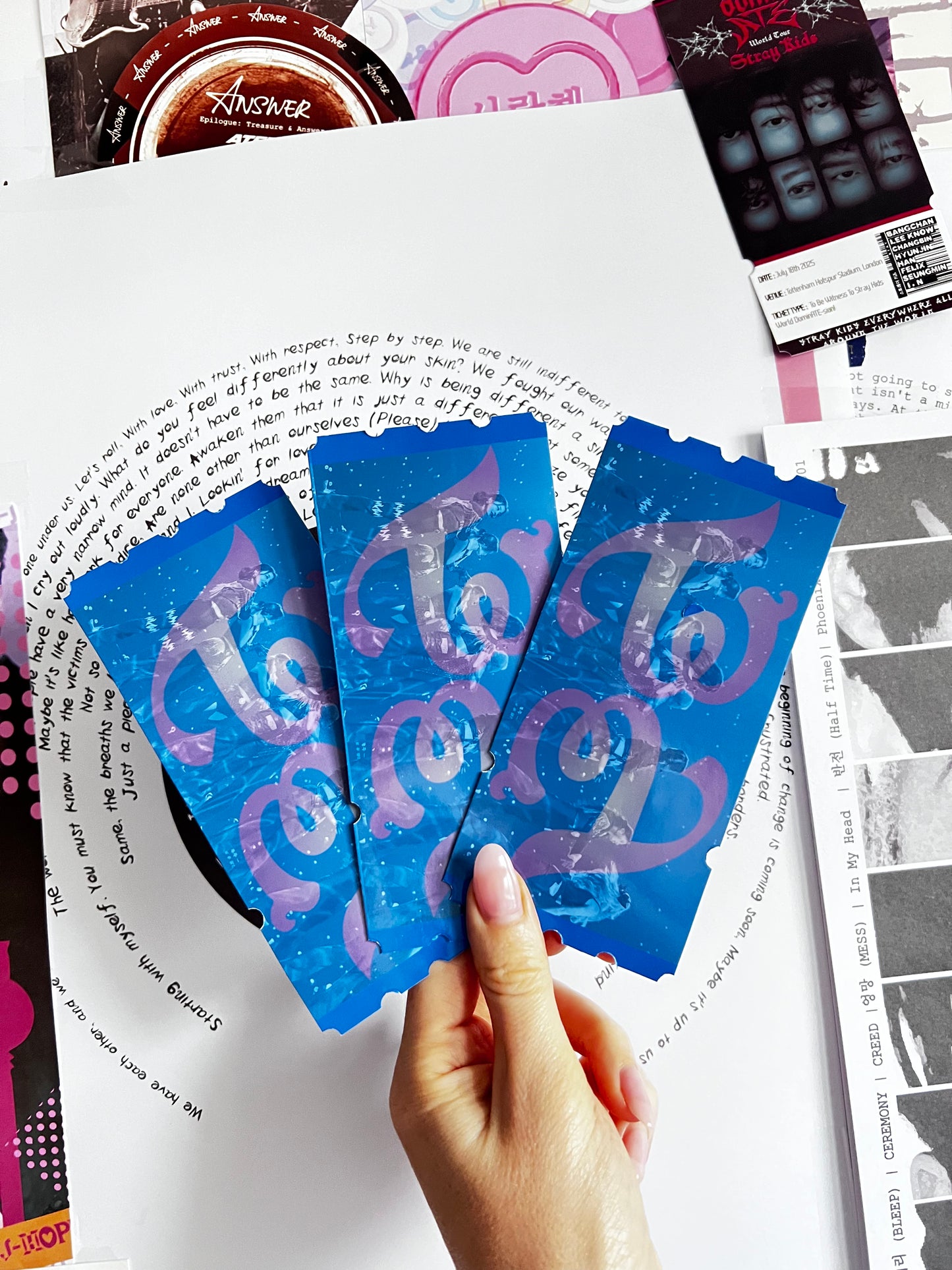 TWICE inspired souvenir ticket