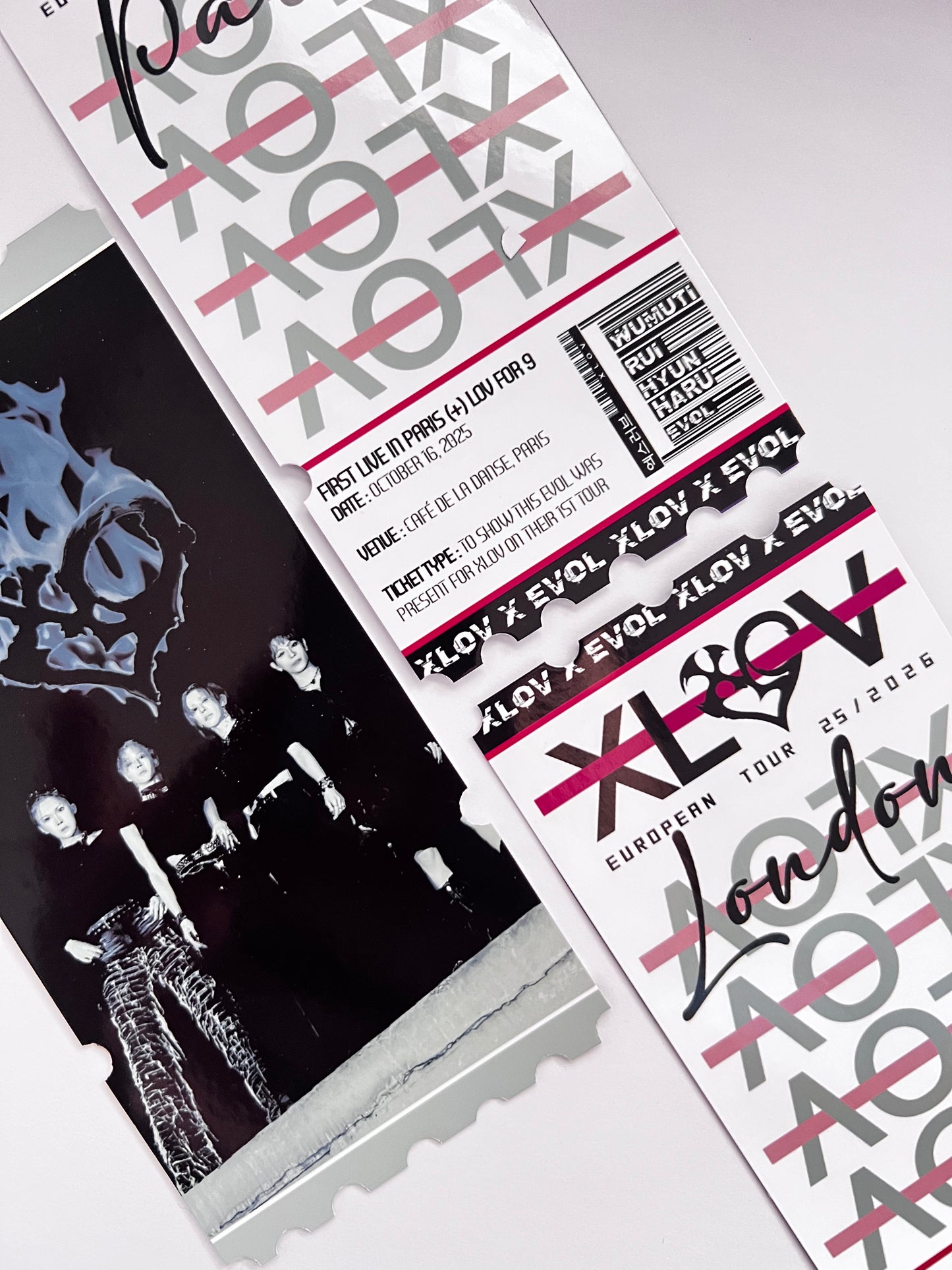 XLOV inspired Souvenir Ticket