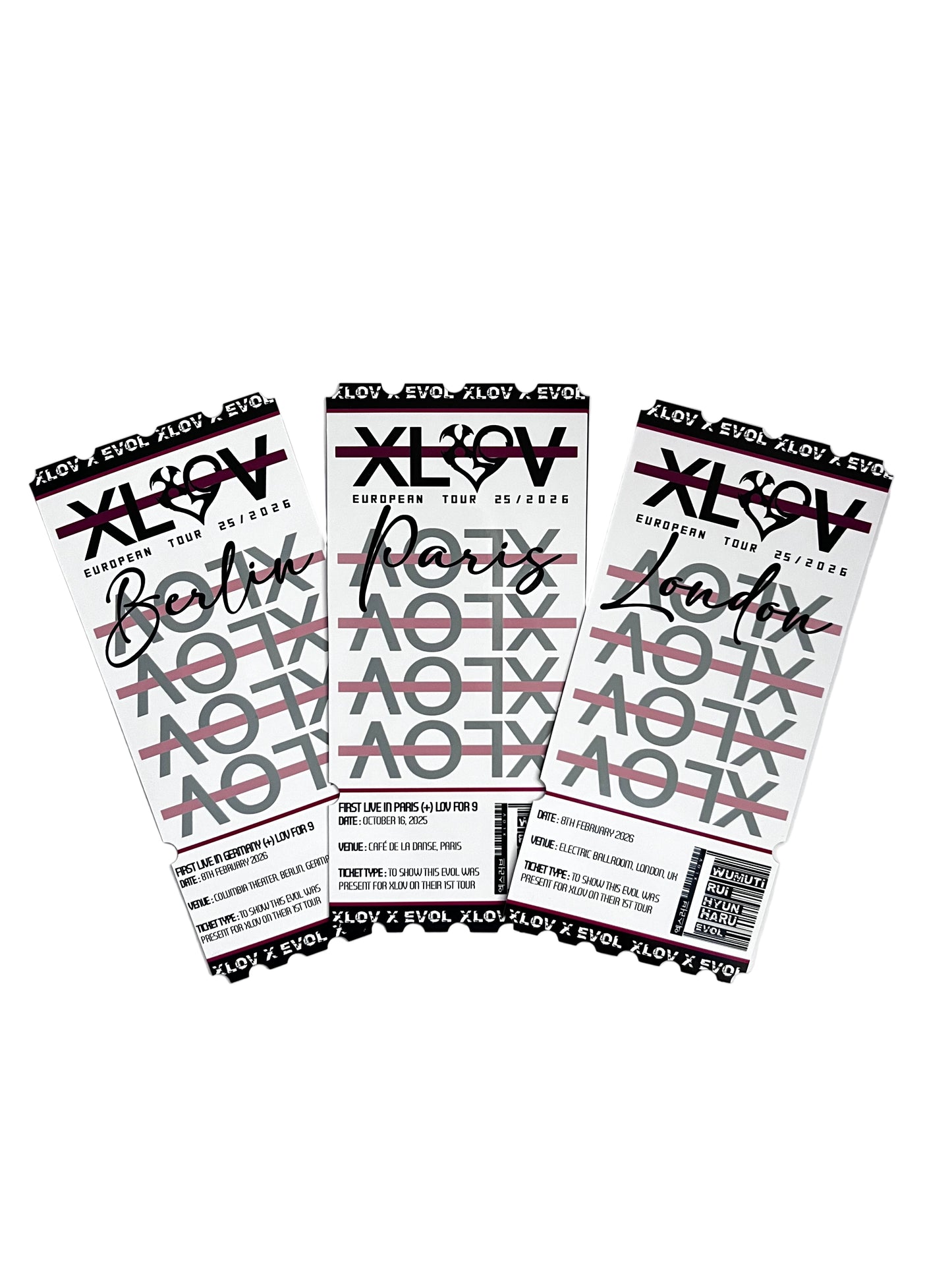 XLOV inspired Souvenir Ticket