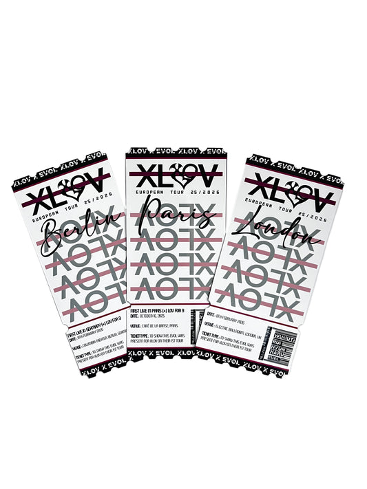 XLOV inspired Souvenir Ticket