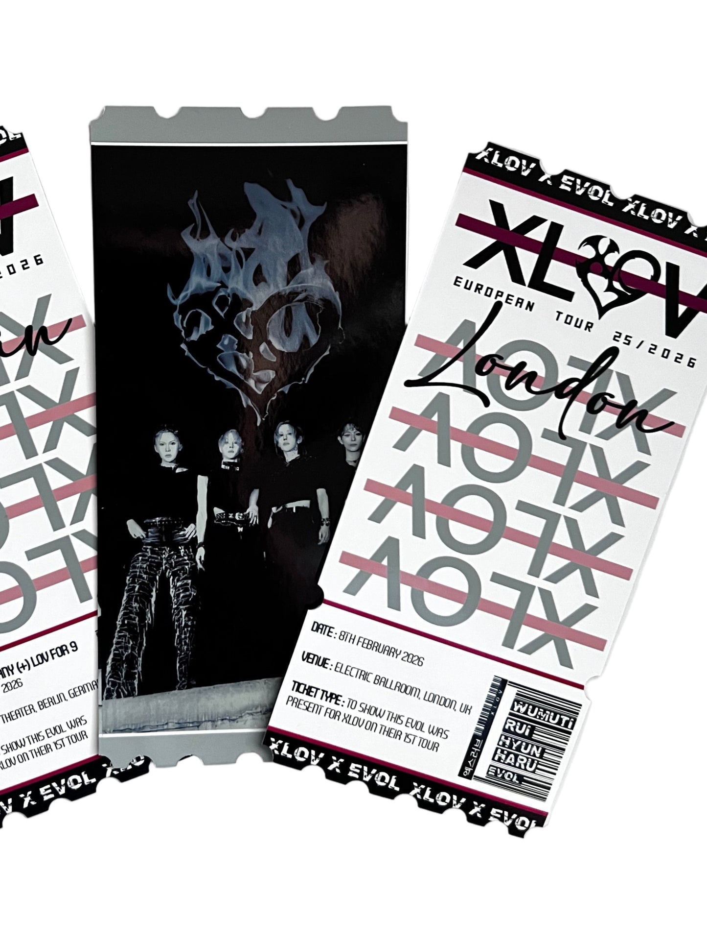 XLOV inspired Souvenir Ticket
