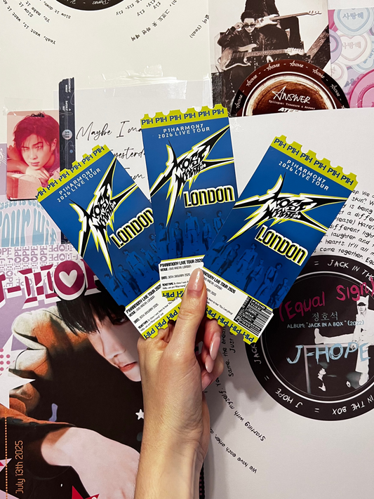 P1H Inspired souvenir ticket