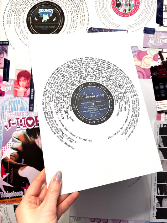 BTS "Mikrokosmos" Print 소우주