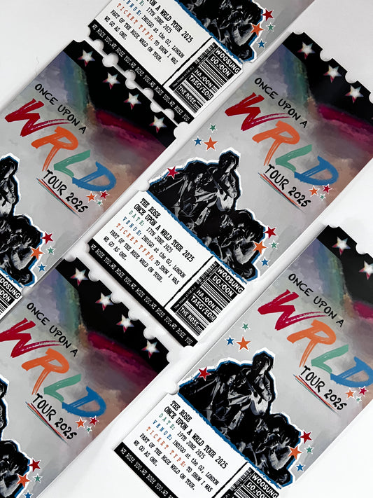The Rose WRLD Souvenir Tour Ticket 2025  더 로즈