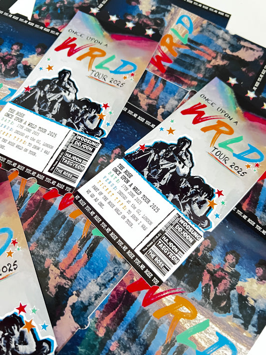 The Rose WRLD Souvenir Tour Ticket 2025  더 로즈