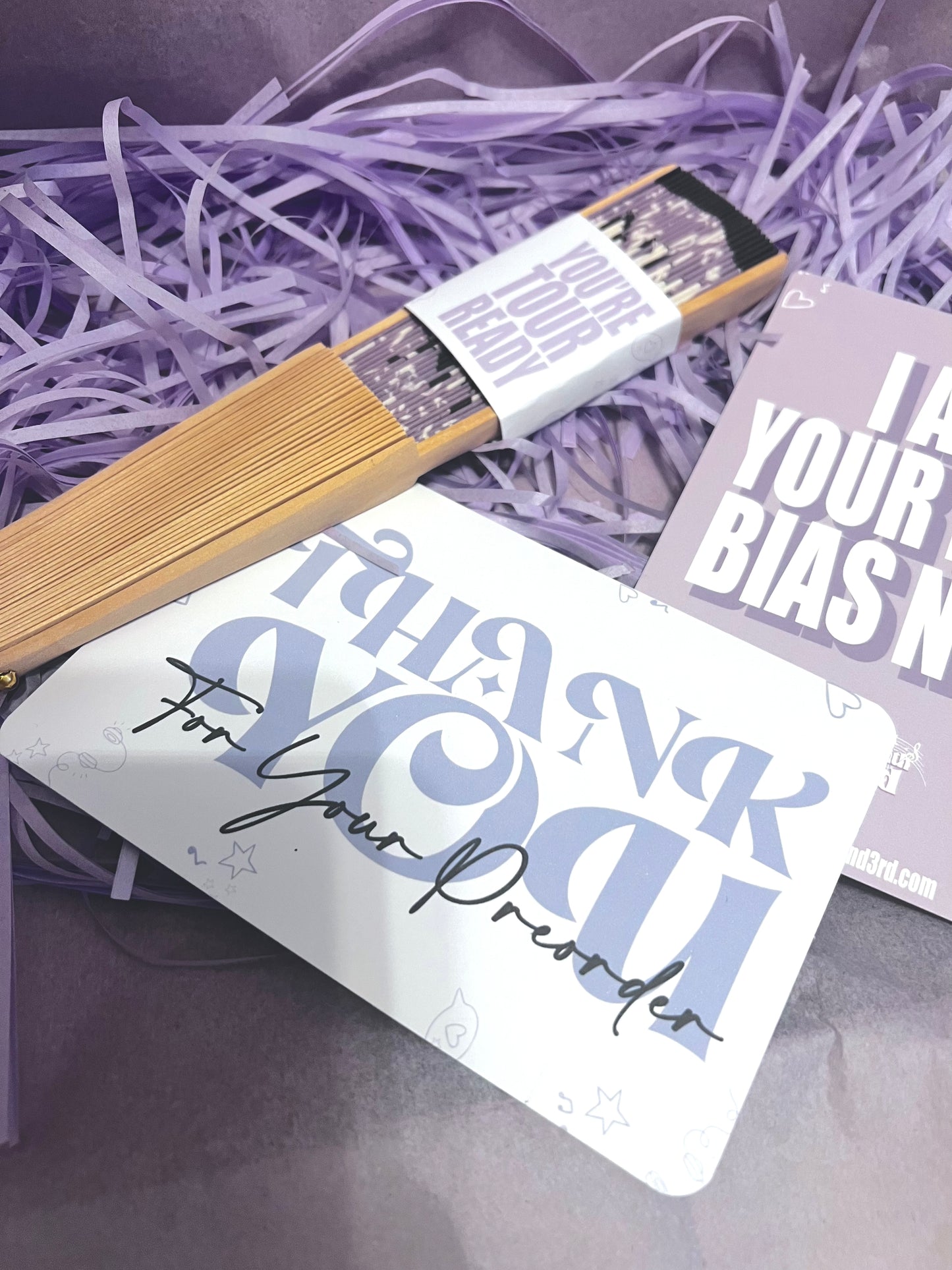 "DDAENG" Iconic fabric Hand Fan