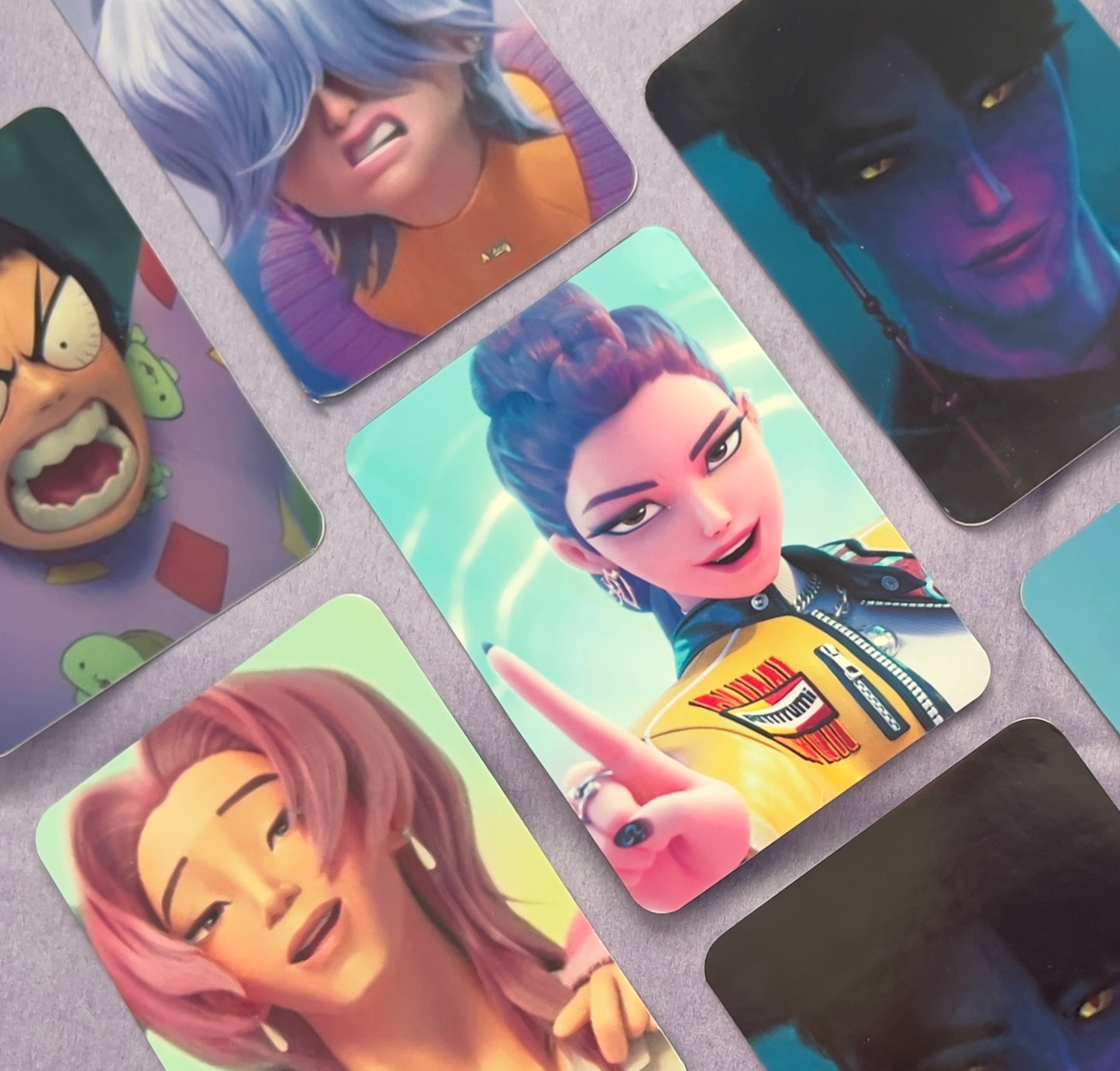 Kpop Demon Hunters Fun inspired Photocards ⚔️