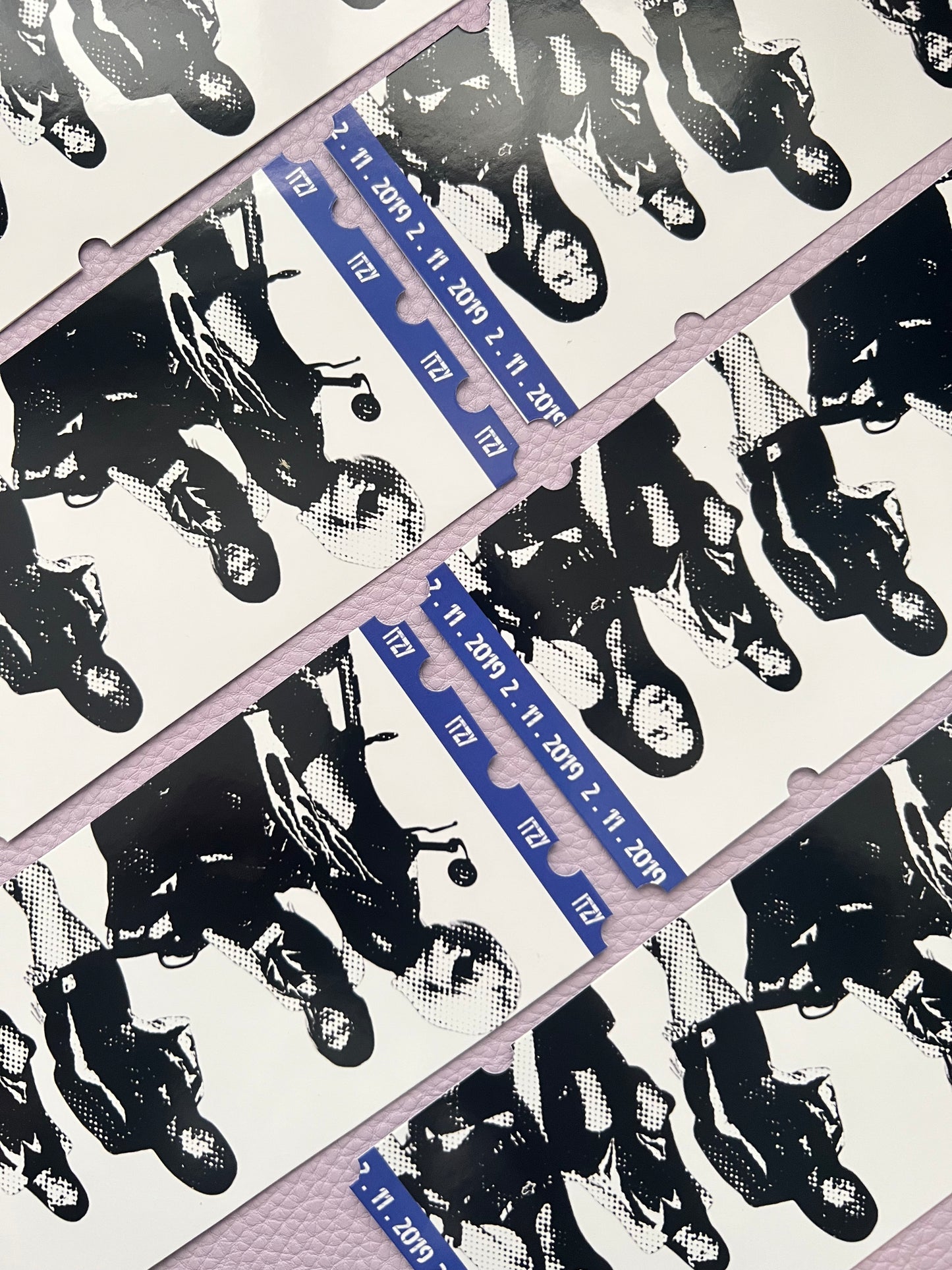 "ITZY" inspired Souvenir Ticket