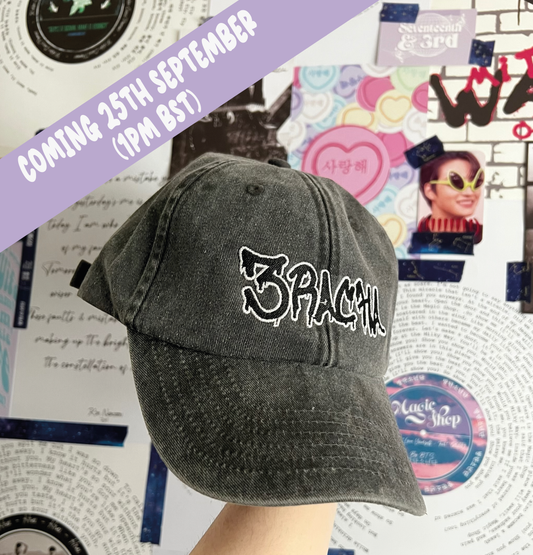 3RACHA Inspired Embroidery Cap *Preorder*