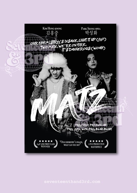 MATZ Print Hongjoong and Seonghwa