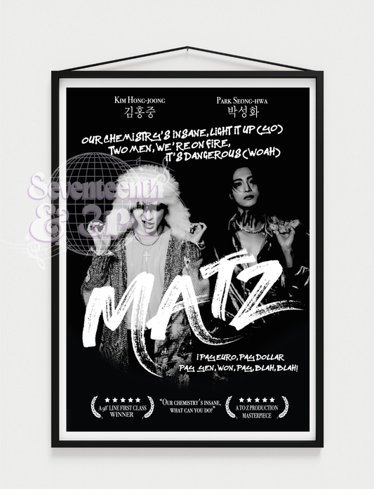 MATZ Print Hongjoong and Seonghwa