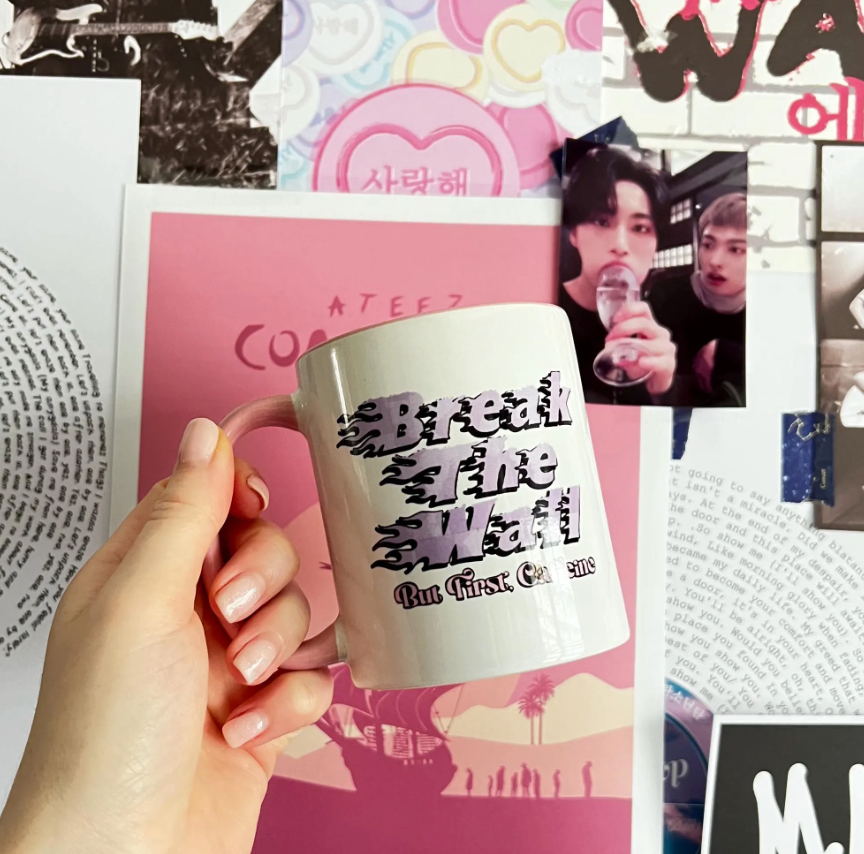 Ateez "WORK" Coffee Mug