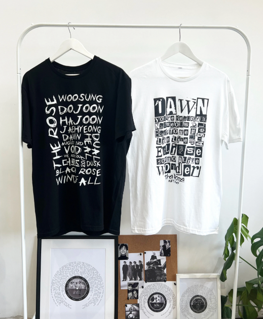 The Rose 더로즈 Scribble Unisex T-shirt
