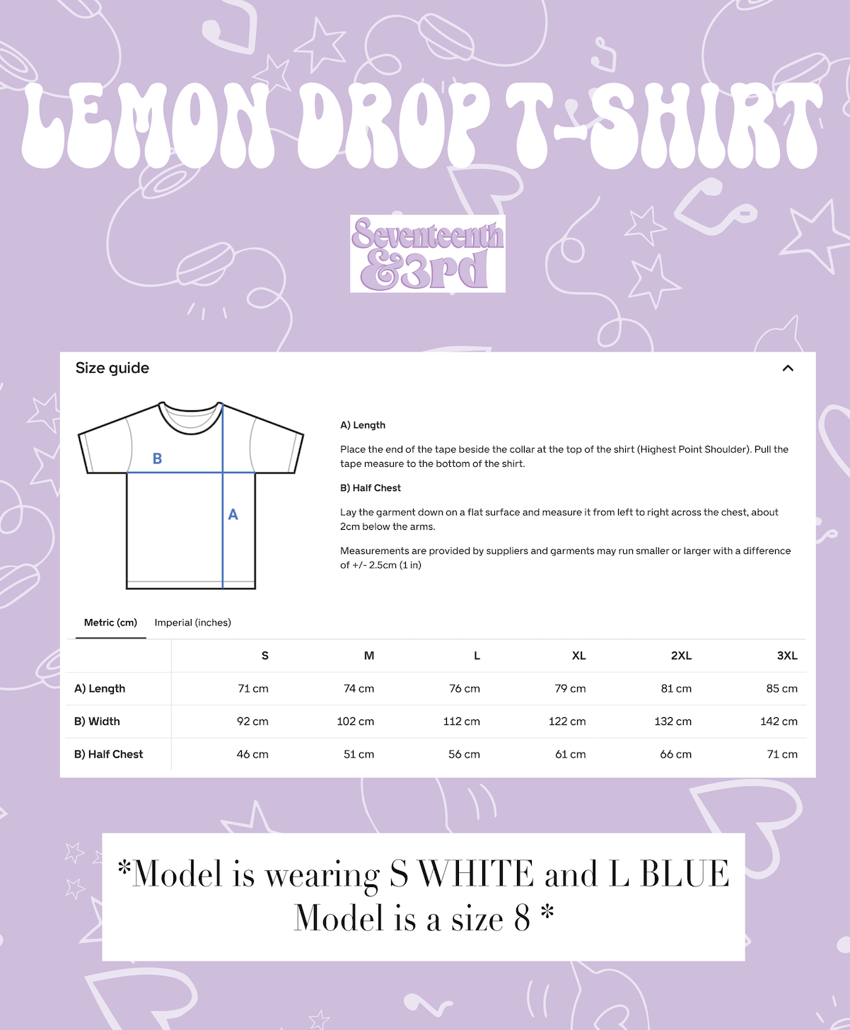 "Lemon Drop" Summer T-shirt
